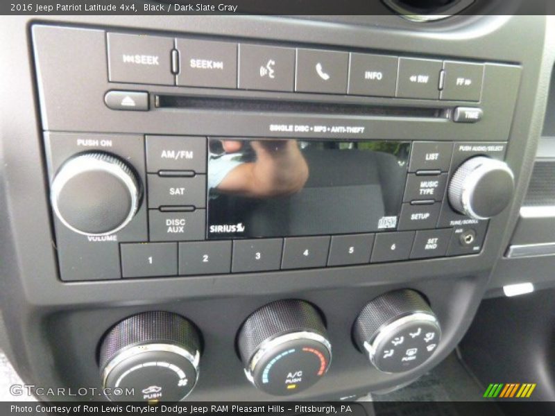 Controls of 2016 Patriot Latitude 4x4