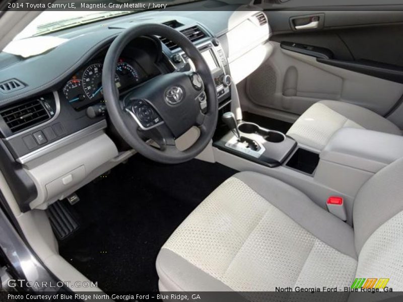 Magnetic Gray Metallic / Ivory 2014 Toyota Camry LE