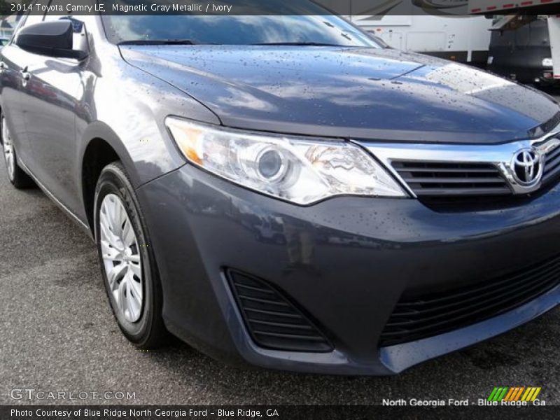 Magnetic Gray Metallic / Ivory 2014 Toyota Camry LE