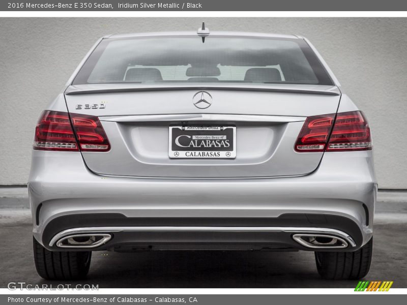 Iridium Silver Metallic / Black 2016 Mercedes-Benz E 350 Sedan
