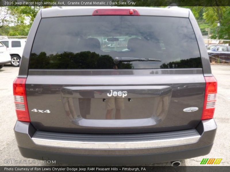 Granite Crystal Metallic / Dark Slate Gray 2016 Jeep Patriot High Altitude 4x4