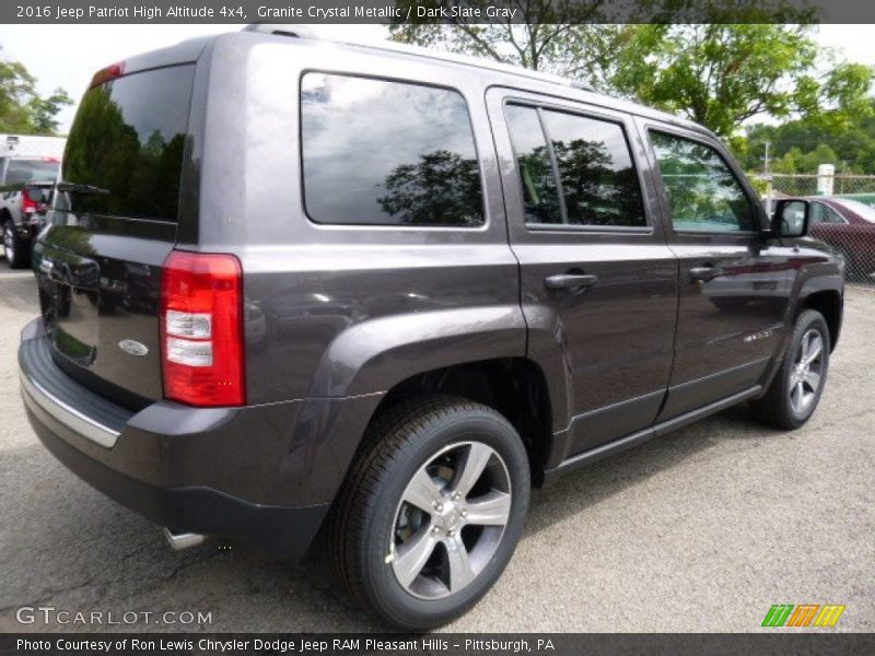 Granite Crystal Metallic / Dark Slate Gray 2016 Jeep Patriot High Altitude 4x4