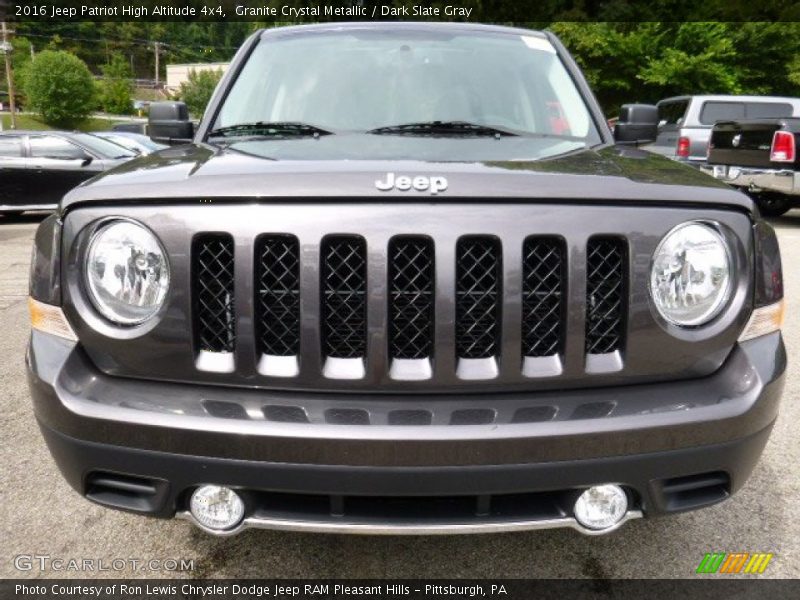 Granite Crystal Metallic / Dark Slate Gray 2016 Jeep Patriot High Altitude 4x4