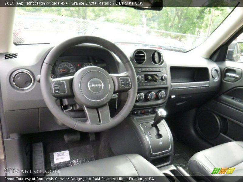 Dark Slate Gray Interior - 2016 Patriot High Altitude 4x4 