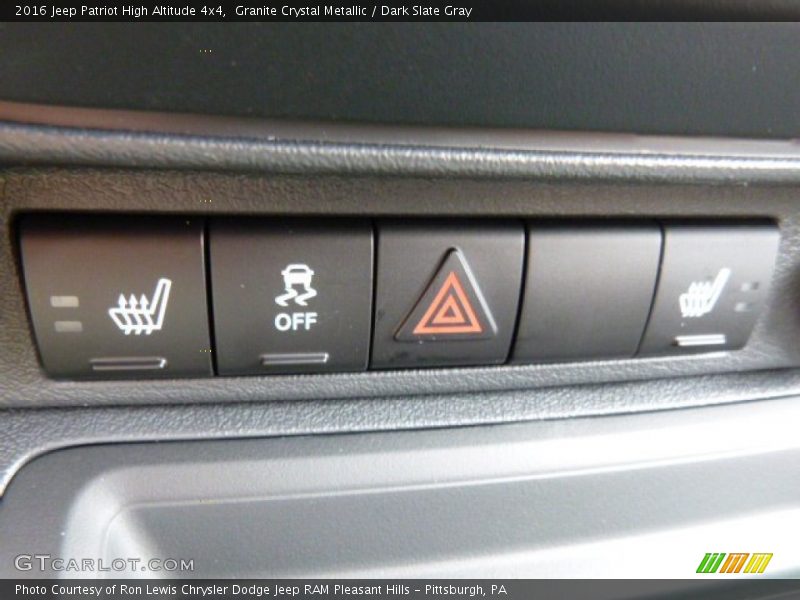 Granite Crystal Metallic / Dark Slate Gray 2016 Jeep Patriot High Altitude 4x4
