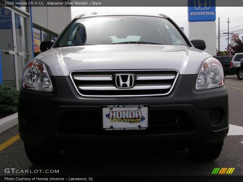 Alabaster Silver Metallic / Black 2006 Honda CR-V LX