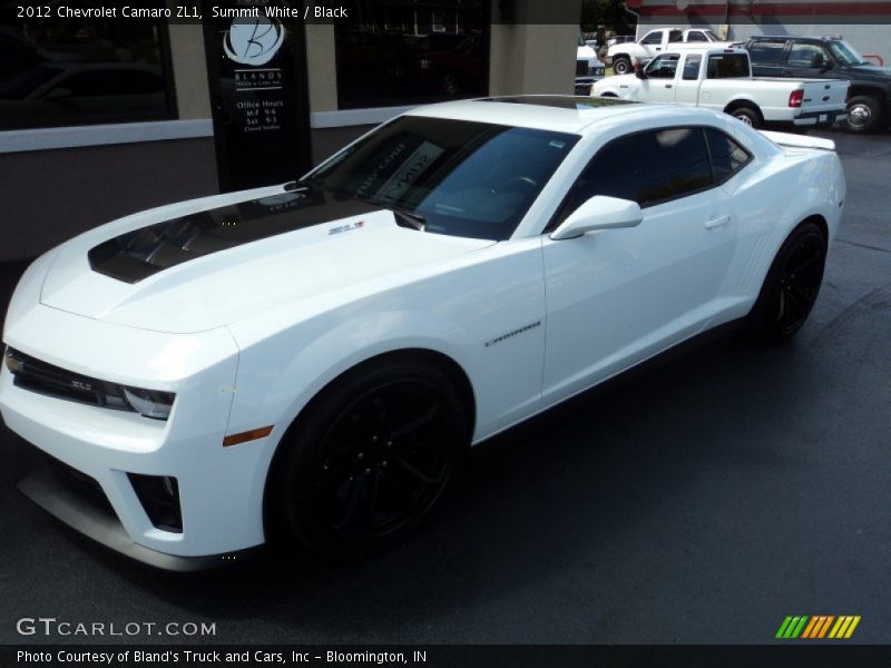 Summit White / Black 2012 Chevrolet Camaro ZL1