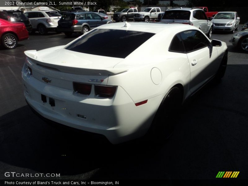Summit White / Black 2012 Chevrolet Camaro ZL1