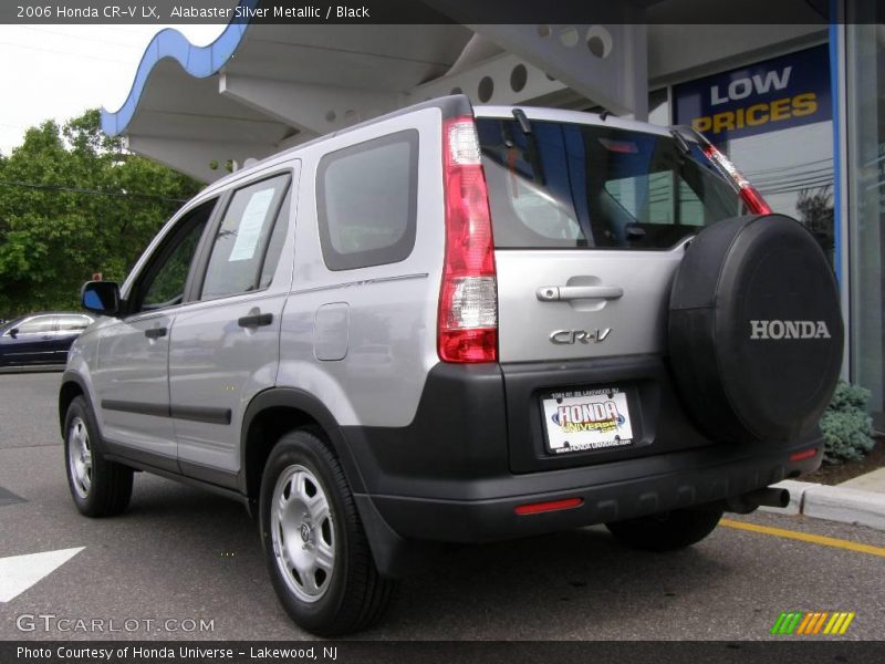 Alabaster Silver Metallic / Black 2006 Honda CR-V LX
