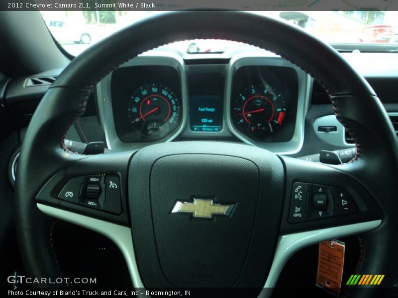 Summit White / Black 2012 Chevrolet Camaro ZL1