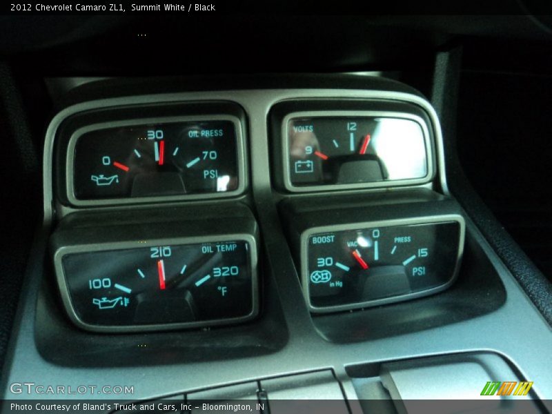  2012 Camaro ZL1 ZL1 Gauges