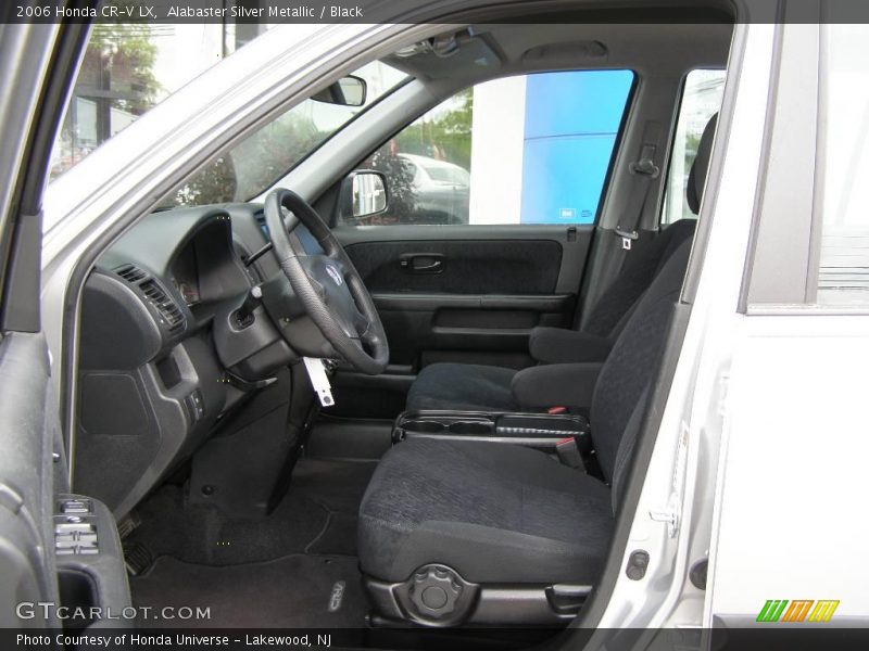 Alabaster Silver Metallic / Black 2006 Honda CR-V LX