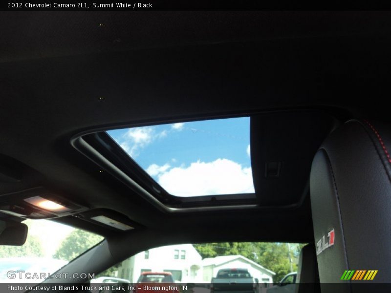 Summit White / Black 2012 Chevrolet Camaro ZL1