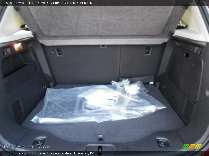 Crimson Metallic / Jet Black 2016 Chevrolet Trax LS AWD