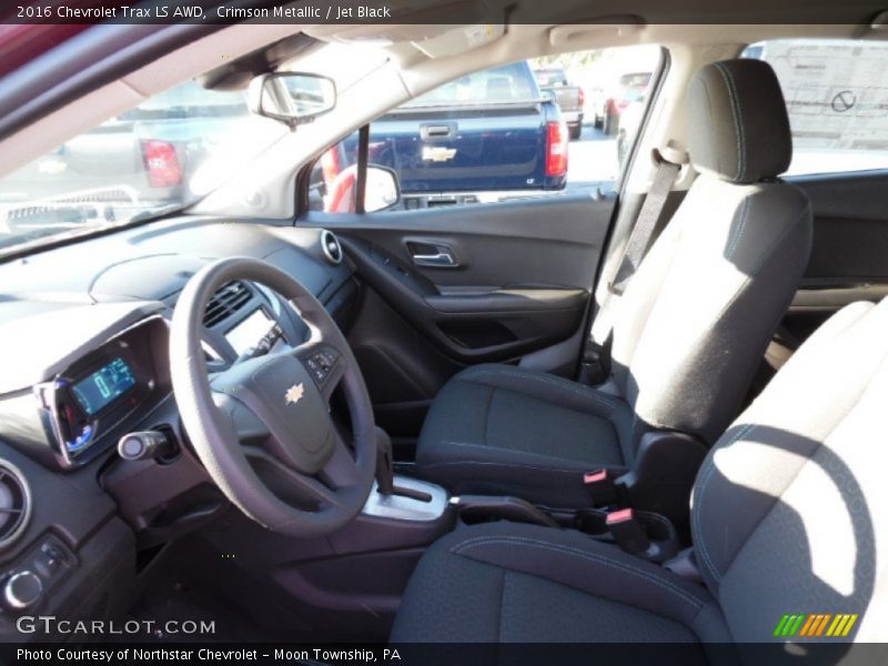 Crimson Metallic / Jet Black 2016 Chevrolet Trax LS AWD