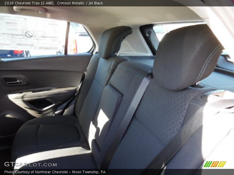 Crimson Metallic / Jet Black 2016 Chevrolet Trax LS AWD