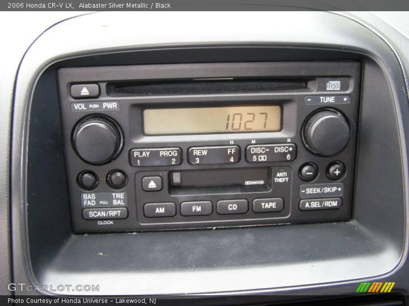 Alabaster Silver Metallic / Black 2006 Honda CR-V LX