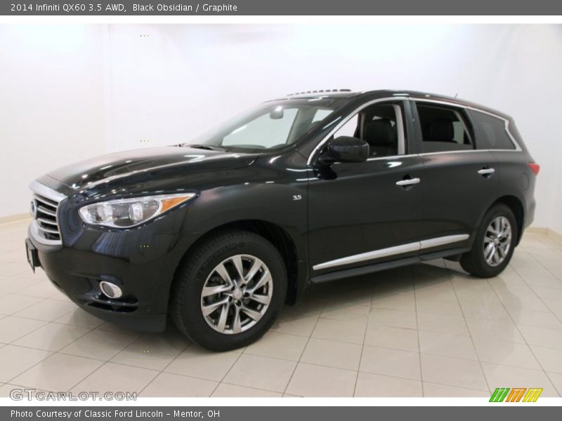 Black Obsidian / Graphite 2014 Infiniti QX60 3.5 AWD