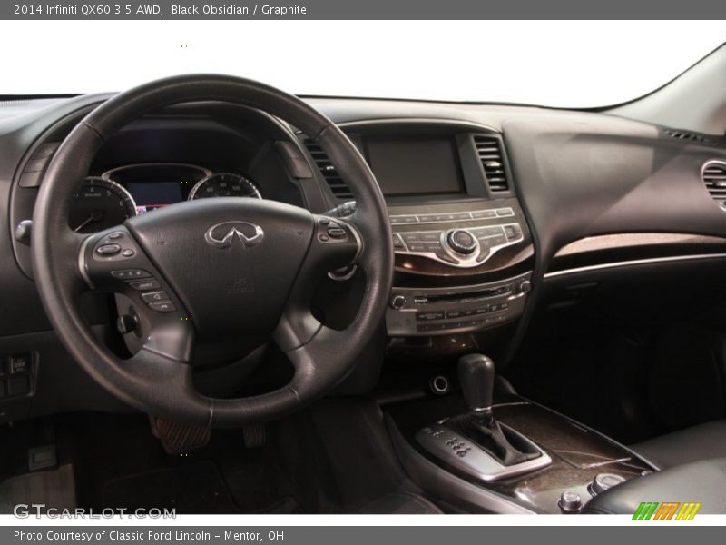 Black Obsidian / Graphite 2014 Infiniti QX60 3.5 AWD