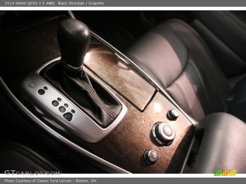 Black Obsidian / Graphite 2014 Infiniti QX60 3.5 AWD