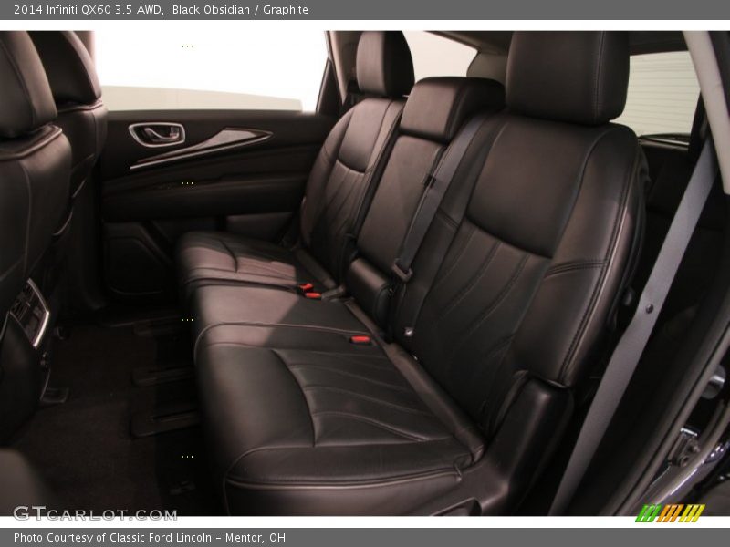 Black Obsidian / Graphite 2014 Infiniti QX60 3.5 AWD