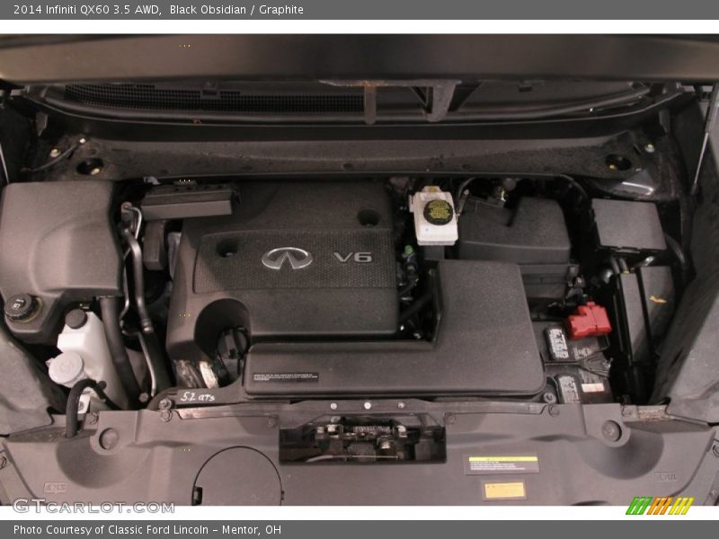 Black Obsidian / Graphite 2014 Infiniti QX60 3.5 AWD