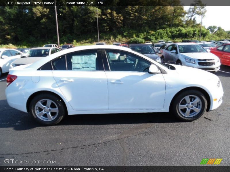 Summit White / Jet Black 2016 Chevrolet Cruze Limited LT