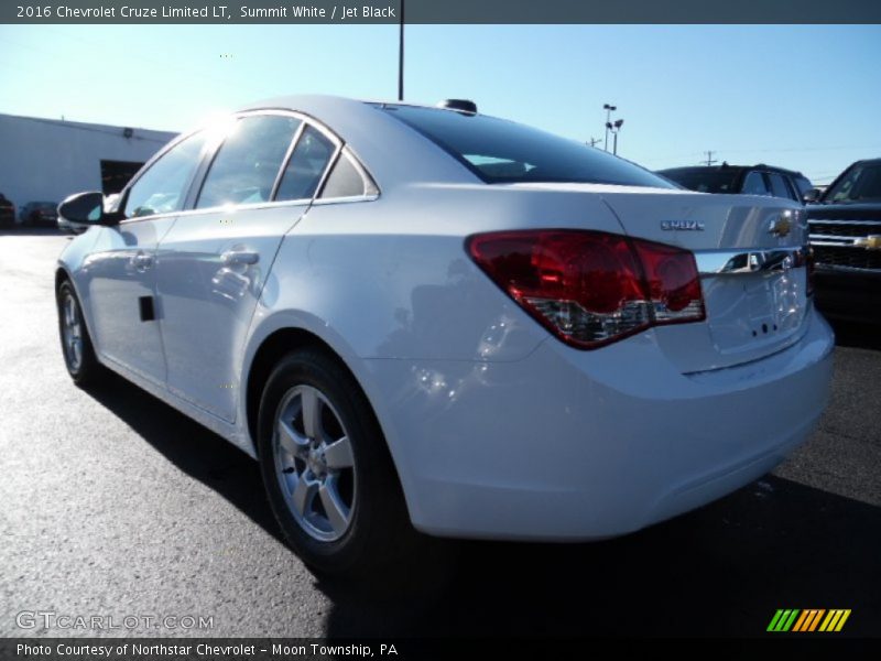 Summit White / Jet Black 2016 Chevrolet Cruze Limited LT