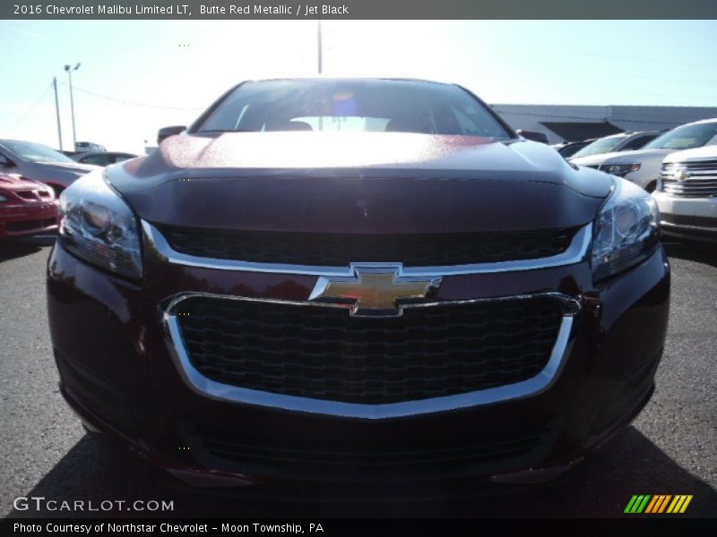 Butte Red Metallic / Jet Black 2016 Chevrolet Malibu Limited LT