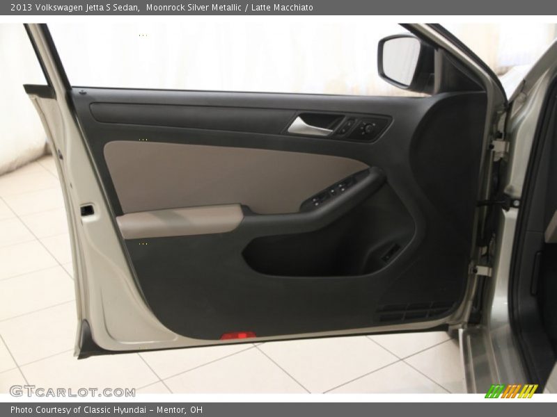Moonrock Silver Metallic / Latte Macchiato 2013 Volkswagen Jetta S Sedan