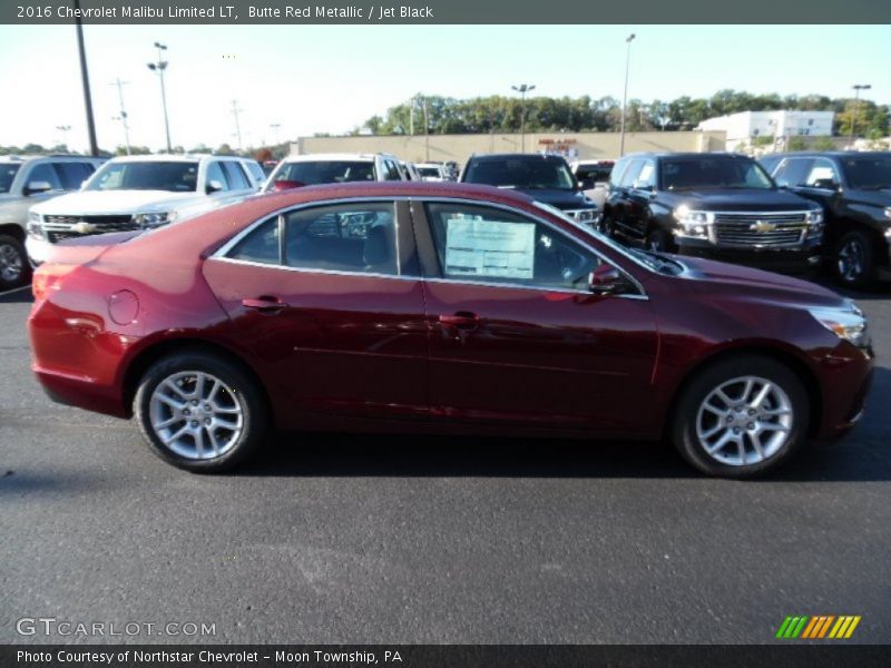 Butte Red Metallic / Jet Black 2016 Chevrolet Malibu Limited LT