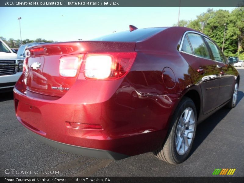 Butte Red Metallic / Jet Black 2016 Chevrolet Malibu Limited LT