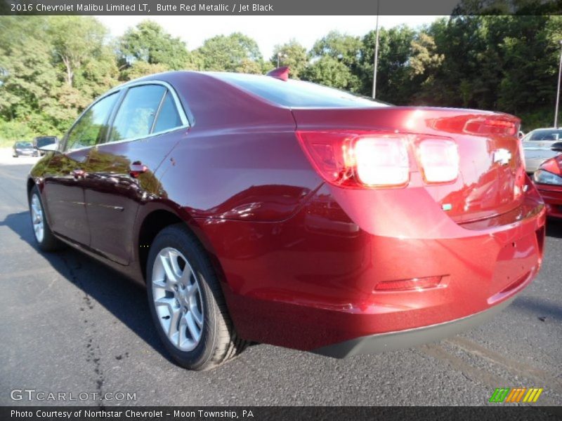 Butte Red Metallic / Jet Black 2016 Chevrolet Malibu Limited LT