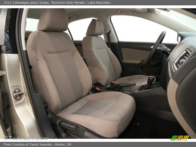 Moonrock Silver Metallic / Latte Macchiato 2013 Volkswagen Jetta S Sedan