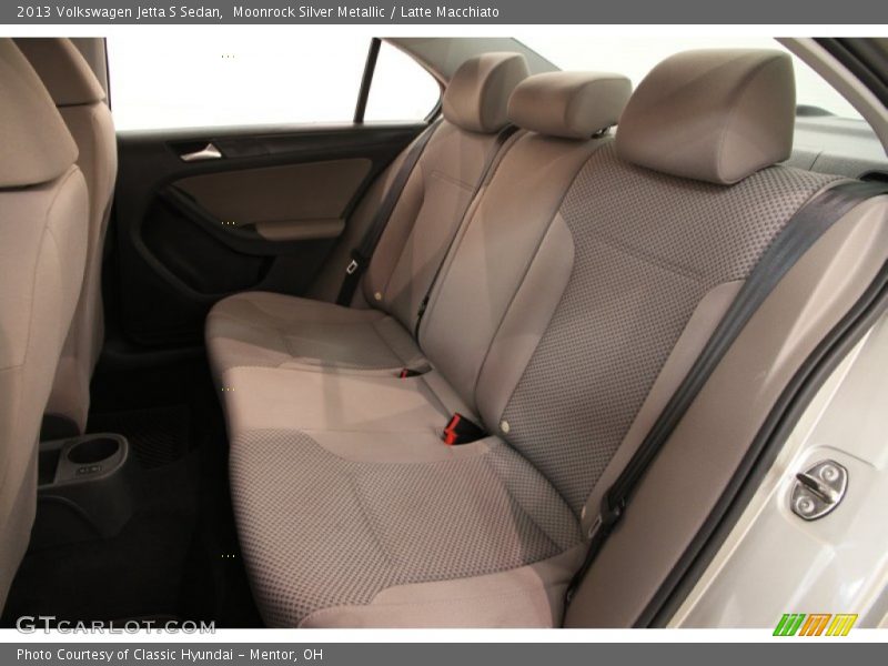 Moonrock Silver Metallic / Latte Macchiato 2013 Volkswagen Jetta S Sedan