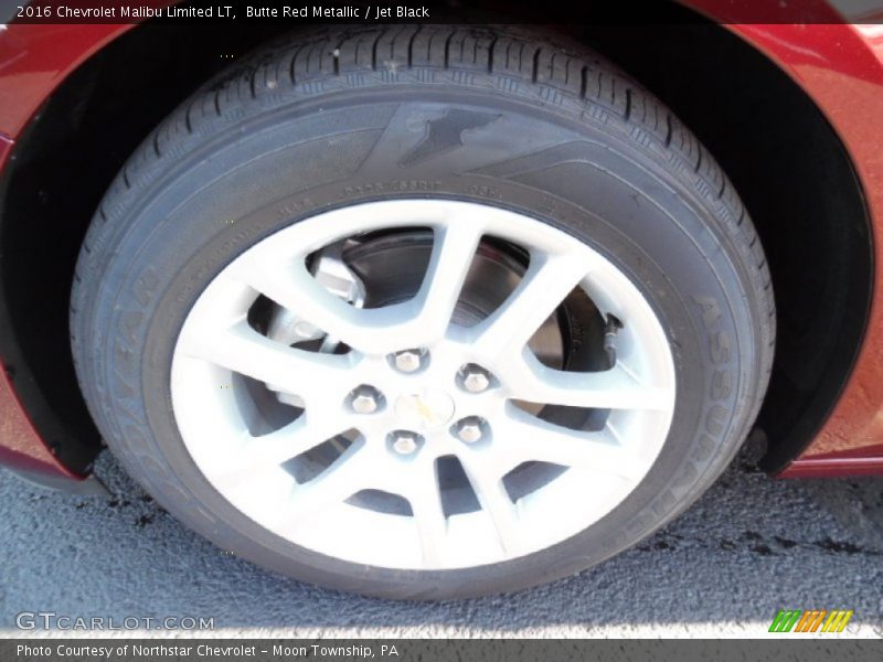 Butte Red Metallic / Jet Black 2016 Chevrolet Malibu Limited LT