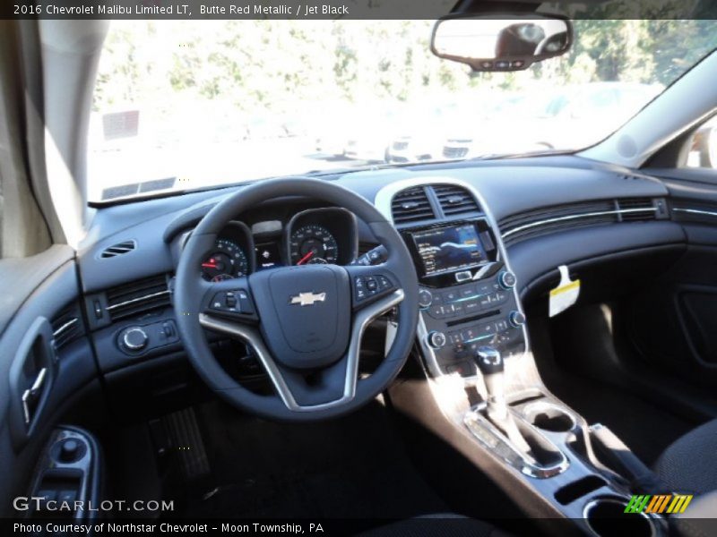 Butte Red Metallic / Jet Black 2016 Chevrolet Malibu Limited LT