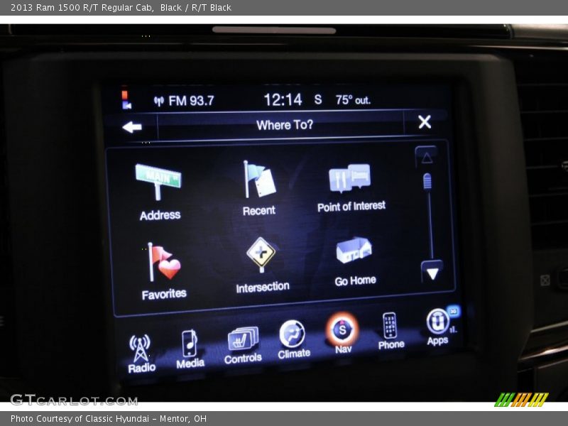 Black / R/T Black 2013 Ram 1500 R/T Regular Cab