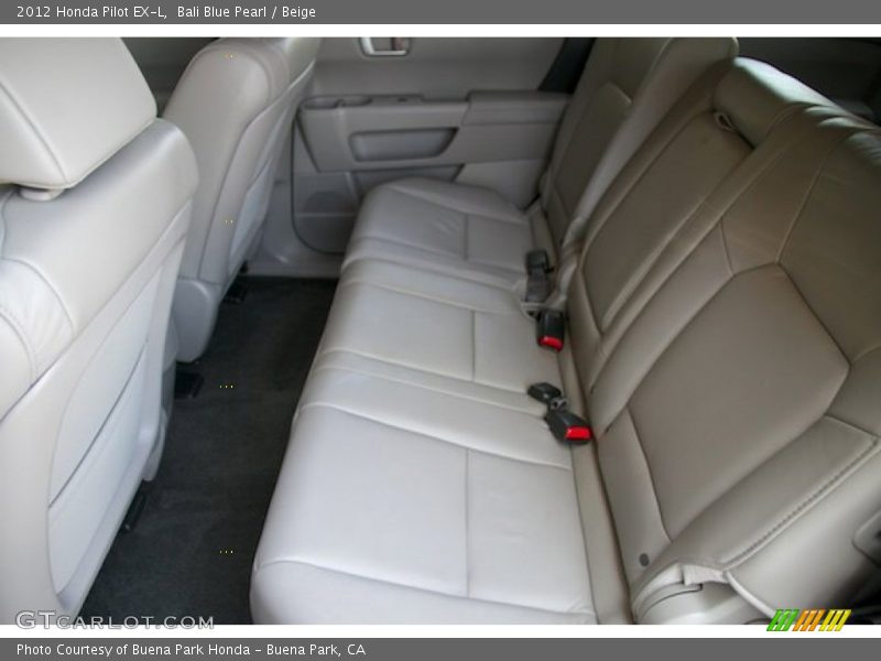 Bali Blue Pearl / Beige 2012 Honda Pilot EX-L