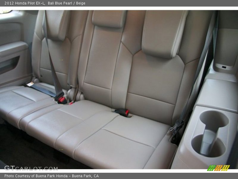 Bali Blue Pearl / Beige 2012 Honda Pilot EX-L