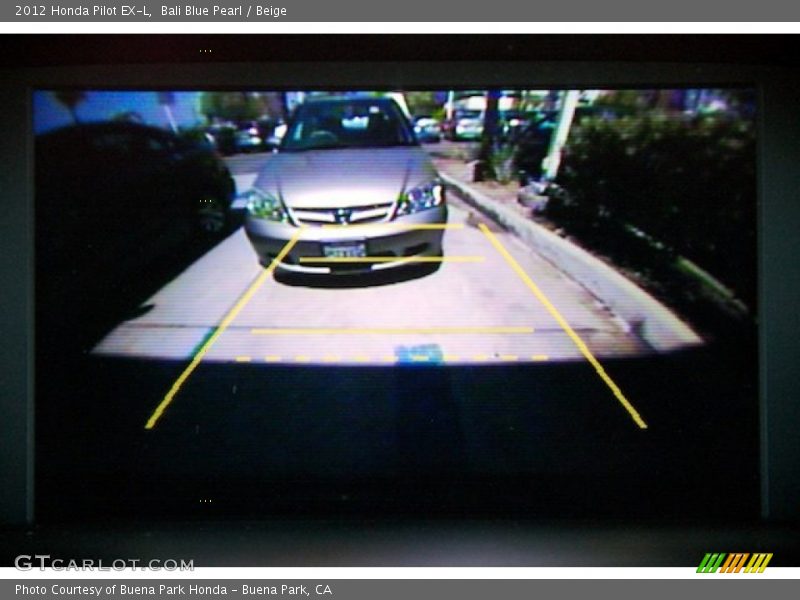 Bali Blue Pearl / Beige 2012 Honda Pilot EX-L