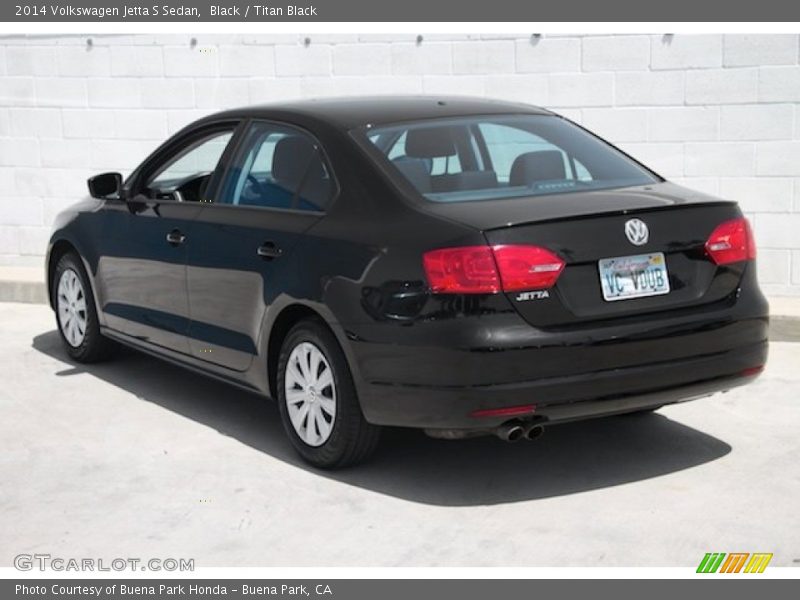 Black / Titan Black 2014 Volkswagen Jetta S Sedan