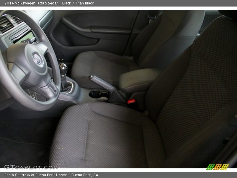 Black / Titan Black 2014 Volkswagen Jetta S Sedan