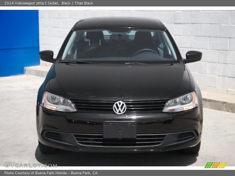 Black / Titan Black 2014 Volkswagen Jetta S Sedan