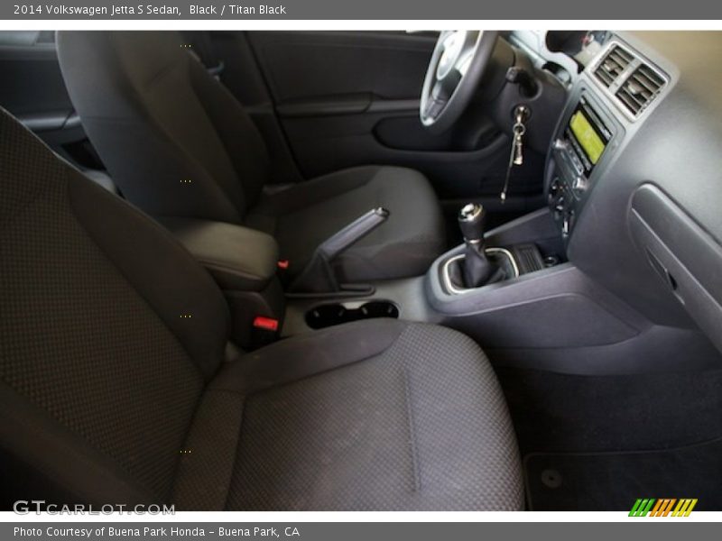 Black / Titan Black 2014 Volkswagen Jetta S Sedan