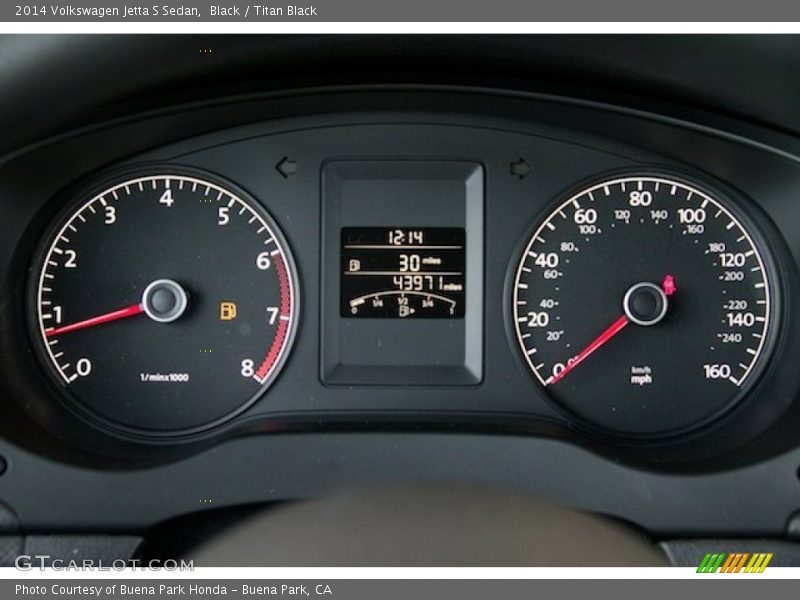 Black / Titan Black 2014 Volkswagen Jetta S Sedan
