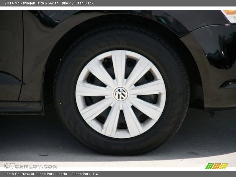 Black / Titan Black 2014 Volkswagen Jetta S Sedan