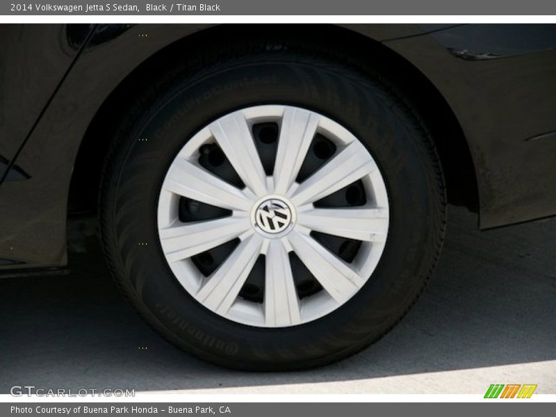 Black / Titan Black 2014 Volkswagen Jetta S Sedan