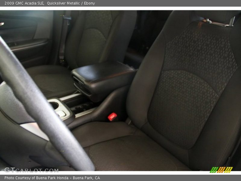 Quicksilver Metallic / Ebony 2009 GMC Acadia SLE