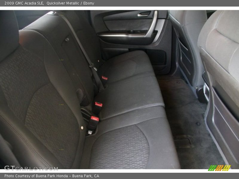 Quicksilver Metallic / Ebony 2009 GMC Acadia SLE